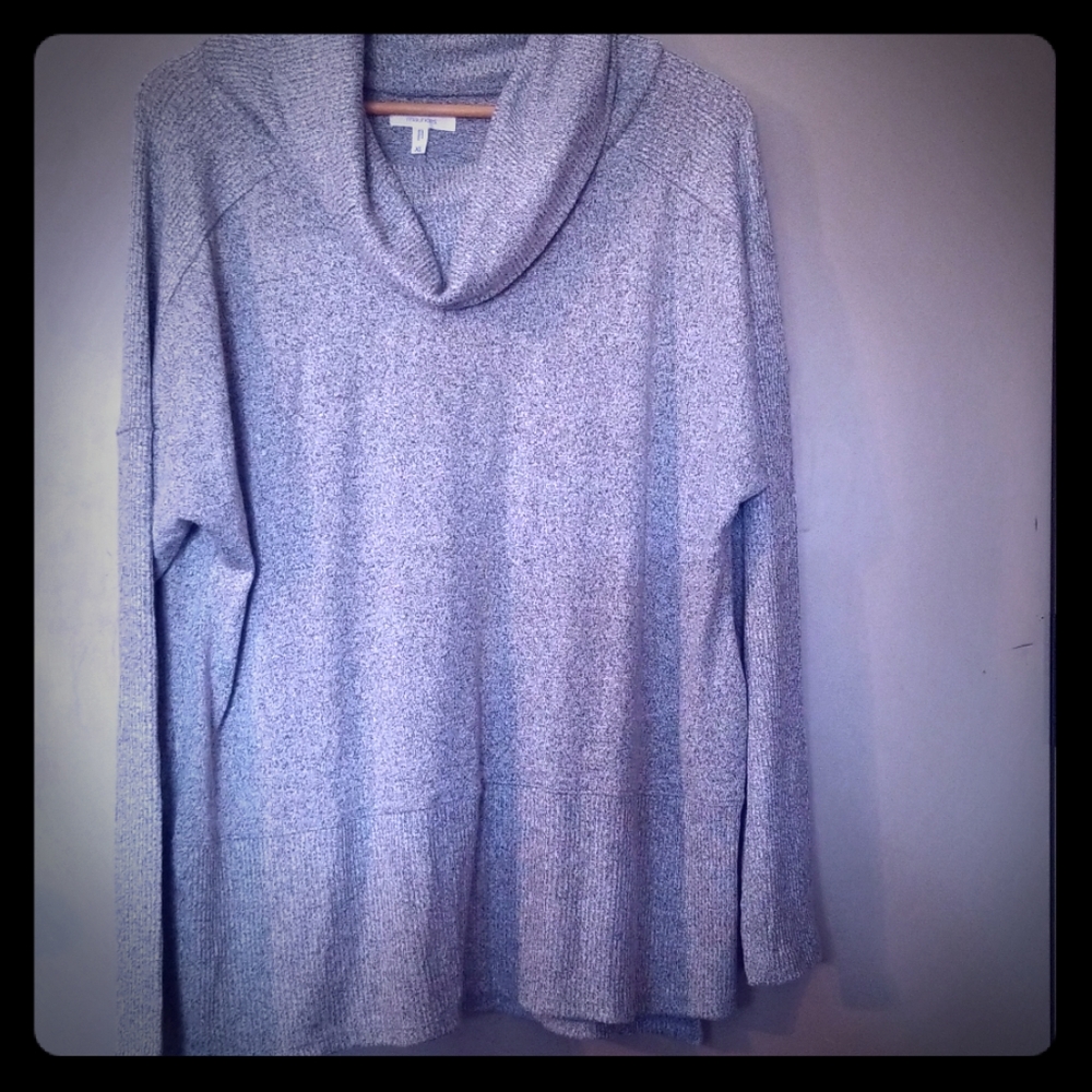 Cow neck light weight sweater